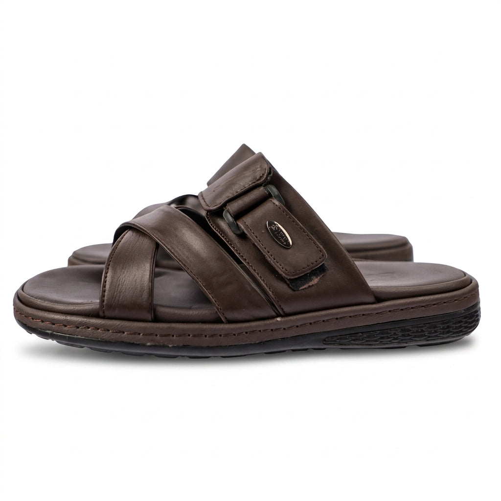 Sandale Confort+ - Marron