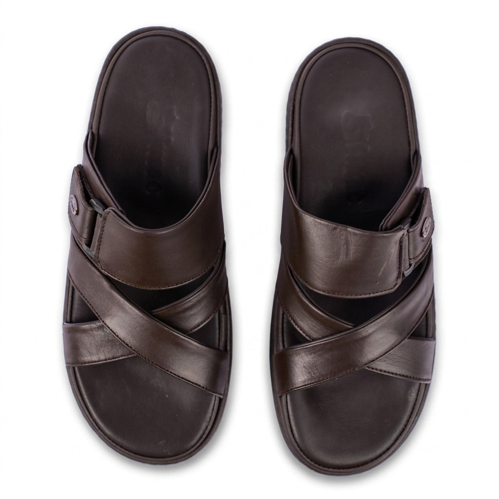 Sandale Confort+ - Marron